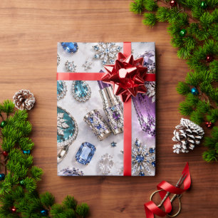Sapphire Jewel Cosmetics Christmas Wrapping Paper