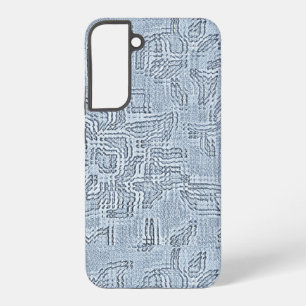 Sapphire Leaf   Samsung Galaxy Case