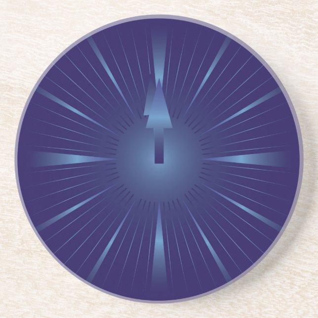 sapphire minute coaster (Front)