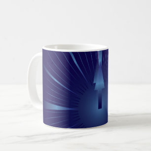 sapphire minute coffee mug