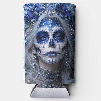 Sapphire Moon Calavera – Blue Celestial  Seltzer Can Cooler