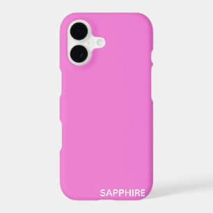 Sapphire pink colour