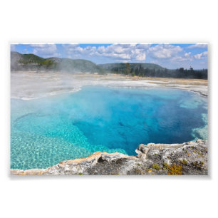 Sapphire Pool, Yellowstone National Park Photo Print