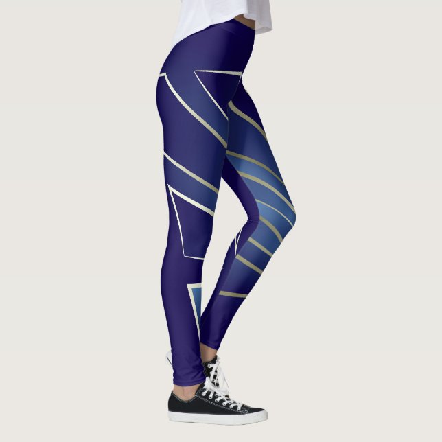 Sapphire Rays Leggings (Right)