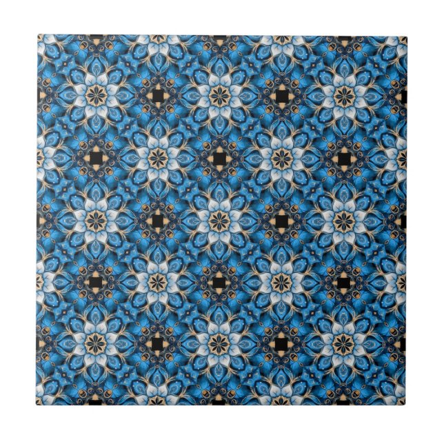 Sapphire Reverie  Tile (Front)