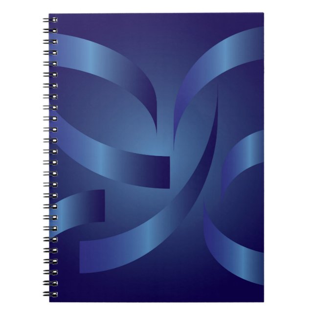 sapphire ribbons notebook (Front)