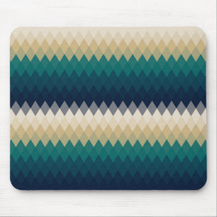Sapphire Sands Chevron Mouse Pad