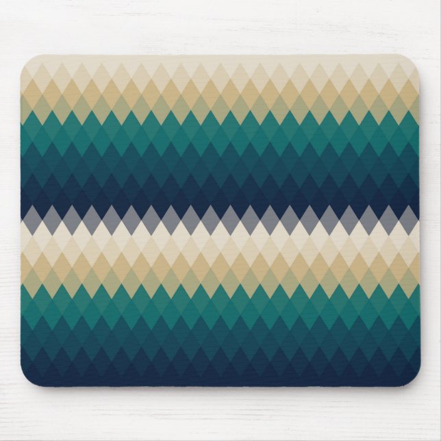 Sapphire Sands Chevron Mouse Pad (Front)