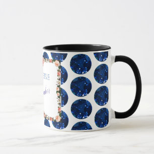 Sapphire September Birthstone Gemstone Art ✅ Mug