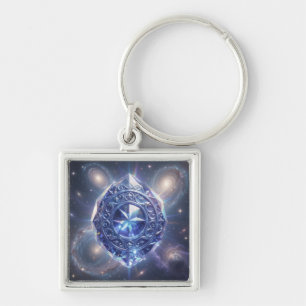 Sapphire – The Stone of Truth and Wisdom´4 Keychain
