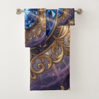 Sapphire – The Stone of Truth and Wisdom´6 Bath Towel Set