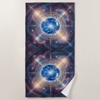 Sapphire – The Stone of Truth and Wisdom´6 Beach Towel