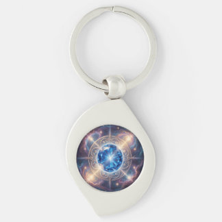 Sapphire – The Stone of Truth and Wisdom´6 Keychain
