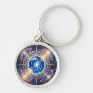 Sapphire – The Stone of Truth and Wisdom´6 Keychain