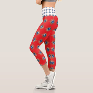Sapphire – The Stone of Truth and Wisdom´8 Capri Leggings