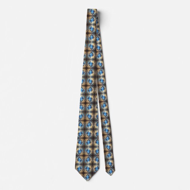 Sapphire – The Stone of Truth and Wisdom Tie (Front)
