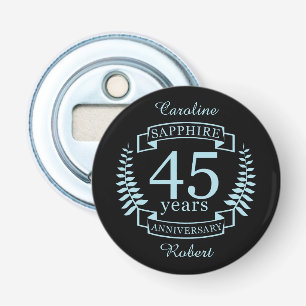Sapphire Traditional 45th wedding anniversary Bottle Opener