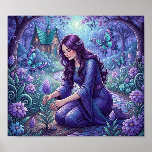 SapphireButterFly Poster (Front)