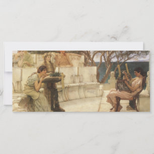 Sappho and Alcaeus by Sir Lawrence Alma Tadema
