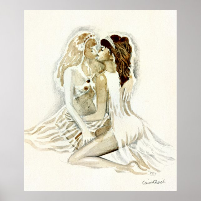 Sappho and her lover poster (Front)