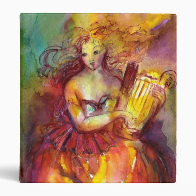 SAPPHO ,DANCE, MUSIC AND POETRY BINDER (Front)
