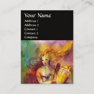 SAPPHO,DANCE MUSIC AND POETRY,Black Business Card