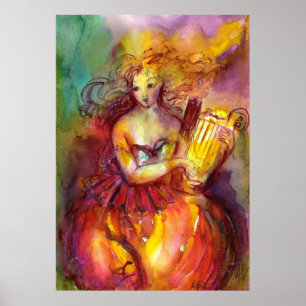 SAPPHO ,DANCE, MUSIC AND POETRY POSTER