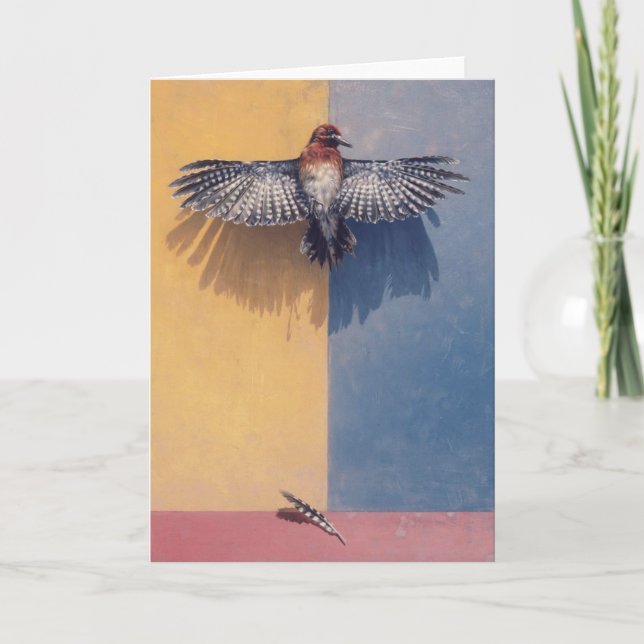 Sapsucker Blank Card by Andrew Denman (Front)
