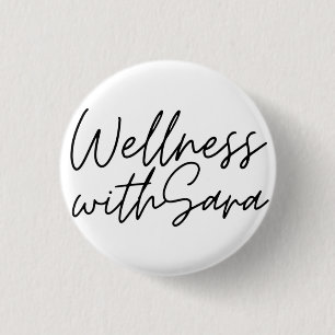 Sara 1 Inch Round Button