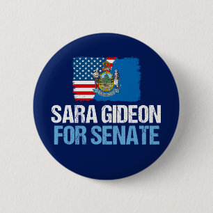 Sara Gideon for Senate 2 Inch Round Button