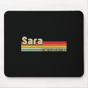 Sara Gift Name Personalized Birthday Fun Christmas Mouse Pad