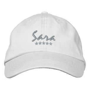 Sara Name Embroidered Hat