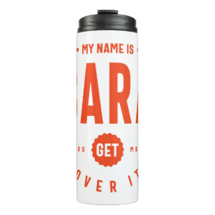 Sara Personalized Name Birthday Gift Thermal Tumbler