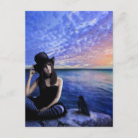 Sara Poet Of My Heart Postcard