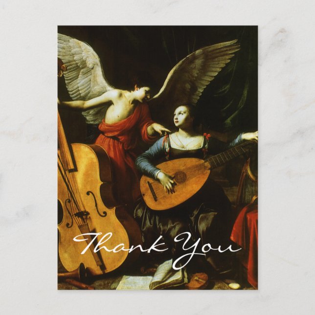 Saraceni's Saint Cecilia Postcard (Front)