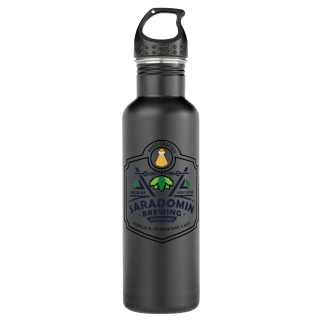 Saradomin Brewing Company OSRS  710 Ml Water Bottle (Front)