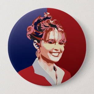 Sarah 4 Inch Round Button