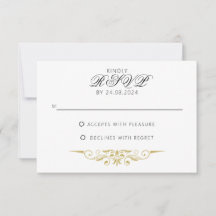 Sarah - Antique Gold Formal Wedding