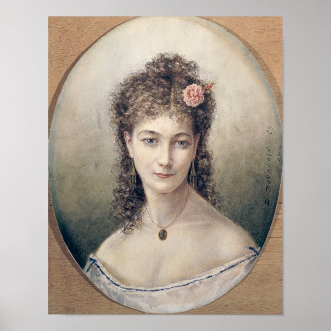 Sarah Bernhardt  1869 Poster (Front)