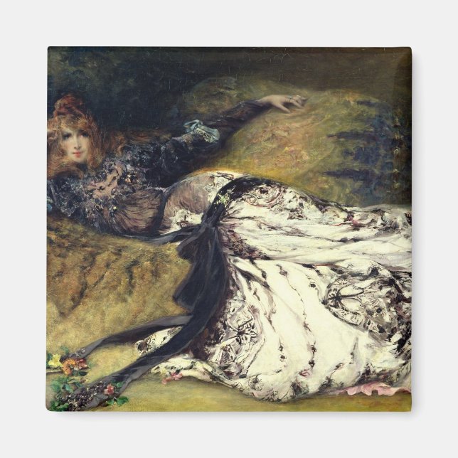 Sarah Bernhardt  1871 Magnet (Front)