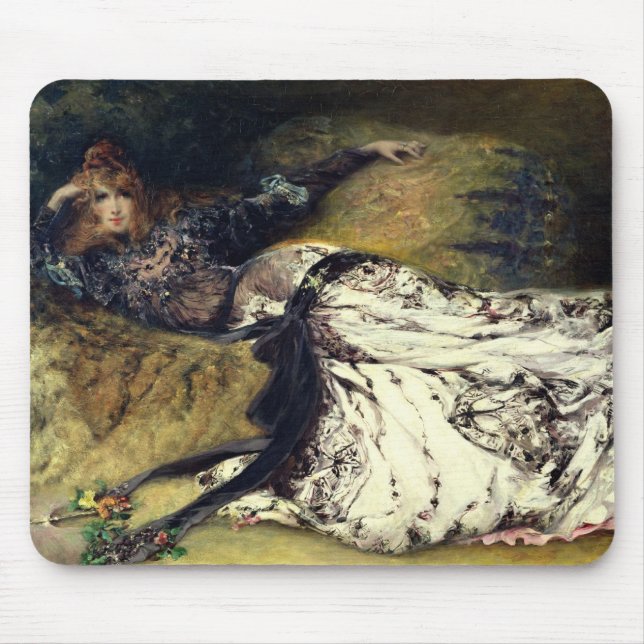 Sarah Bernhardt  1871 Mouse Pad (Front)