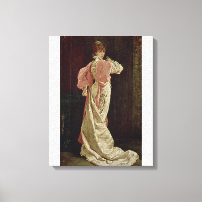 Sarah Bernhardt Canvas Print (Front)