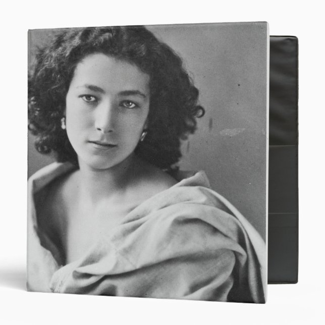 Sarah Bernhardt  in costume, c.1860 Binder (Front/Inside)