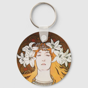 Sarah Bernhardt, Mucha Keychain