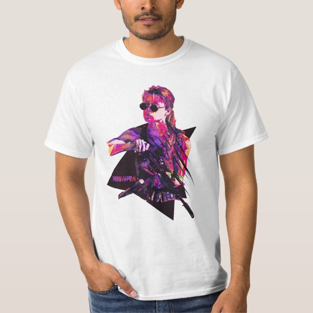 Sarah connor retro T-Shirt (Front)