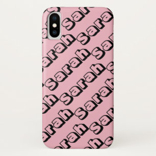 sarah from Orphan Black. open block font Case-Mate iPhone Case