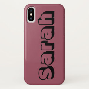 Sarah from Orphan Black, open font Case-Mate iPhone Case