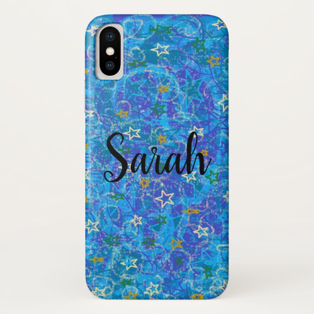 Sarah from Orphan Black tv show,fantasy starry sky Case-Mate iPhone Case (Back)