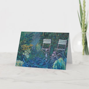 Sarah' Garden by Bev James Card