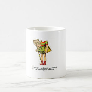 Sarah-jane forgets her head coffee mug